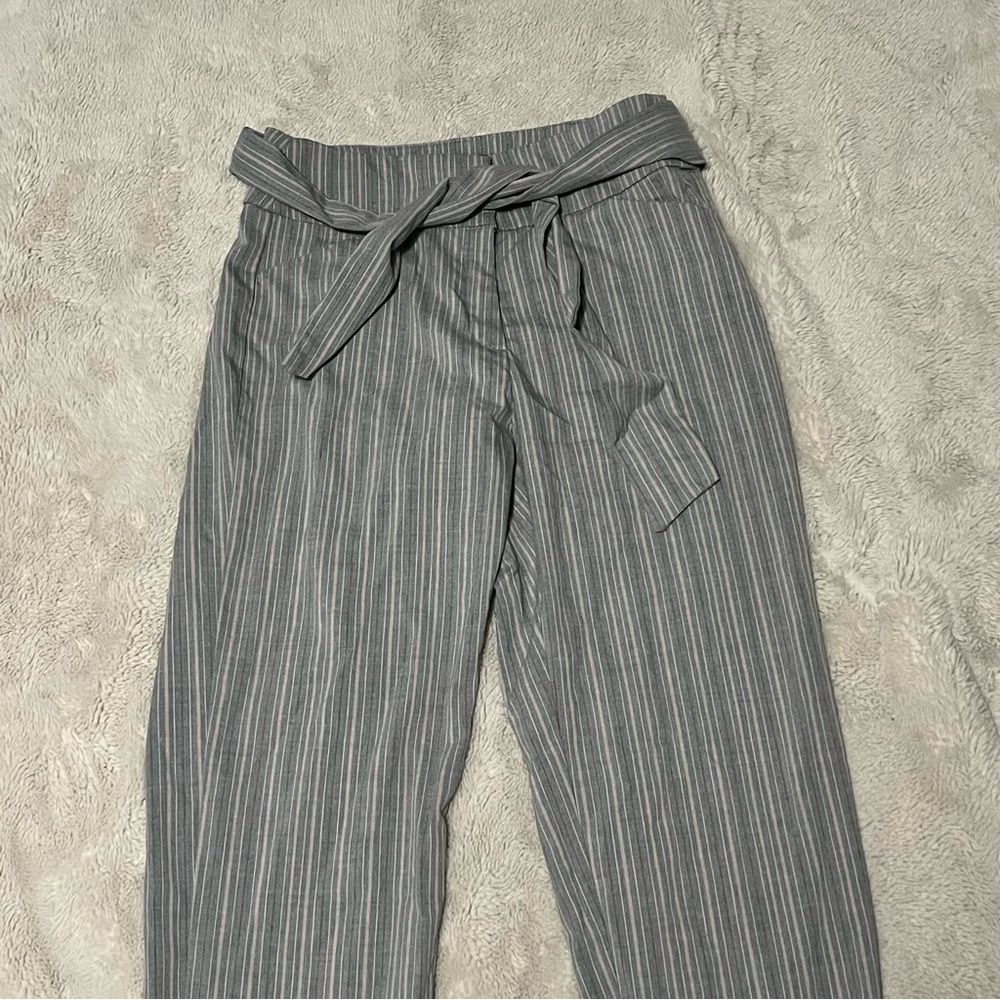 Dynamite Gray Striped Pants